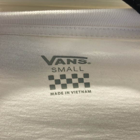 White Vans women’s long sleeve size S. - Picture 3 of 4